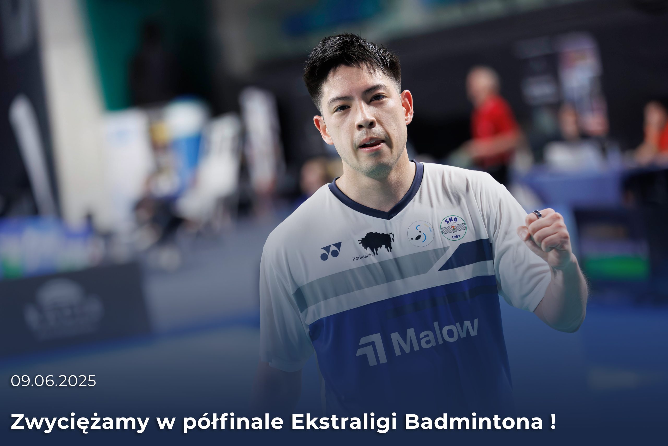 Zwyciężamy w półfinalowym meczu Ekstraligi Badmintona!