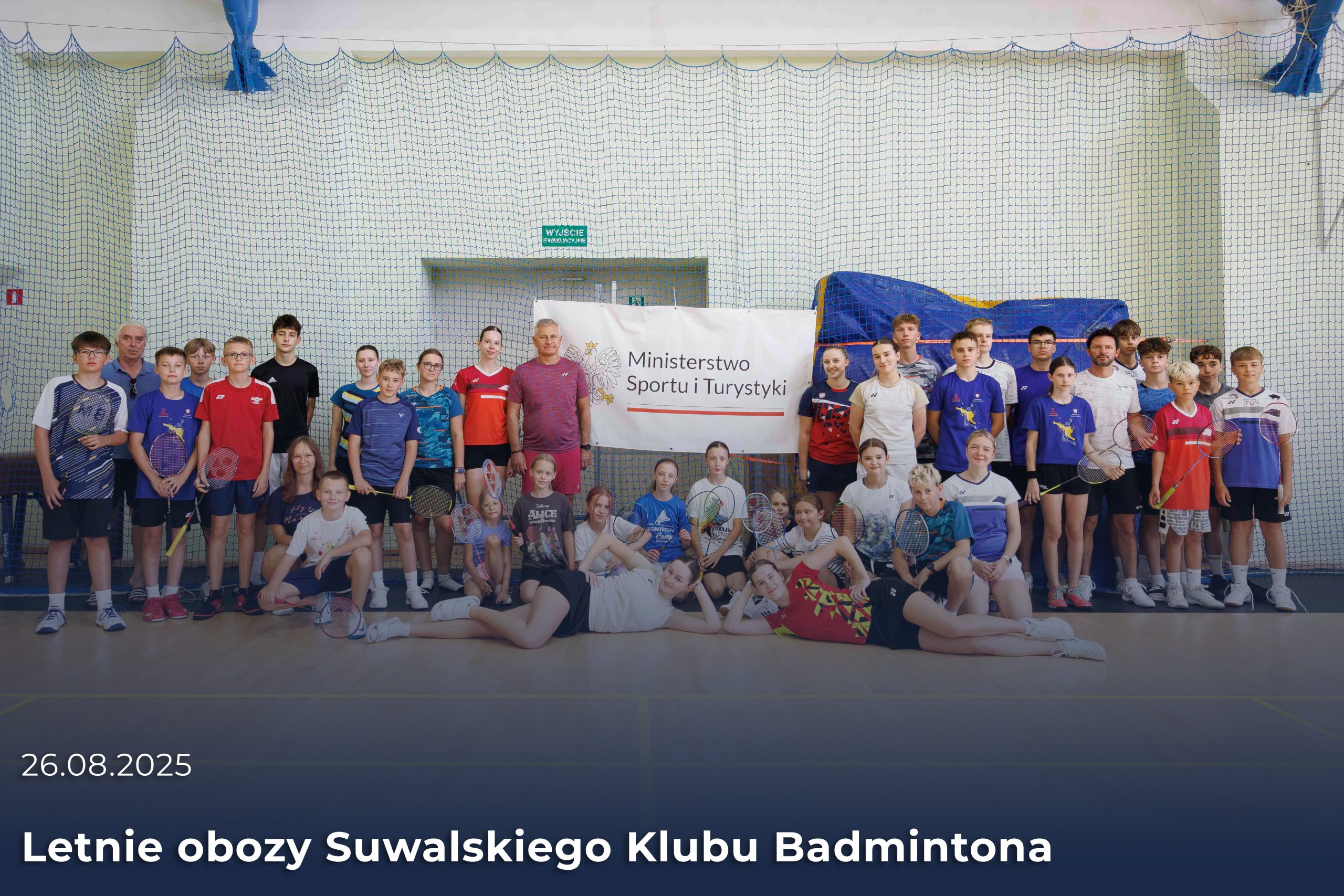 Letnie obozy Suwalskiego Klubu Badmintona